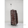 Super mute pattern bag trolley bag